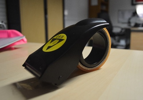 แท่นตัดเทปกันไฟฟ้าสถิต Esd hand tape dispenser bsc